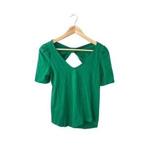 Anthropologie Meadow Rue Emerald Tee